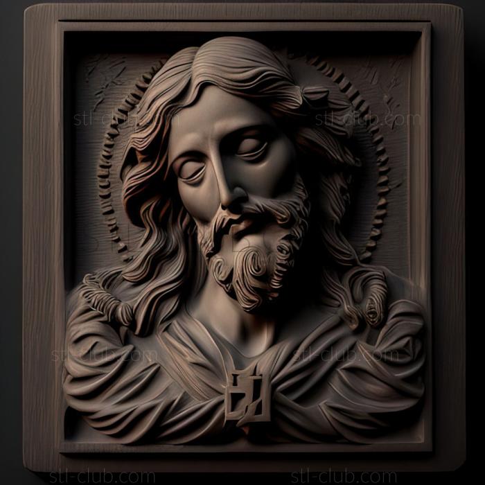 3D model st jesus (STL)